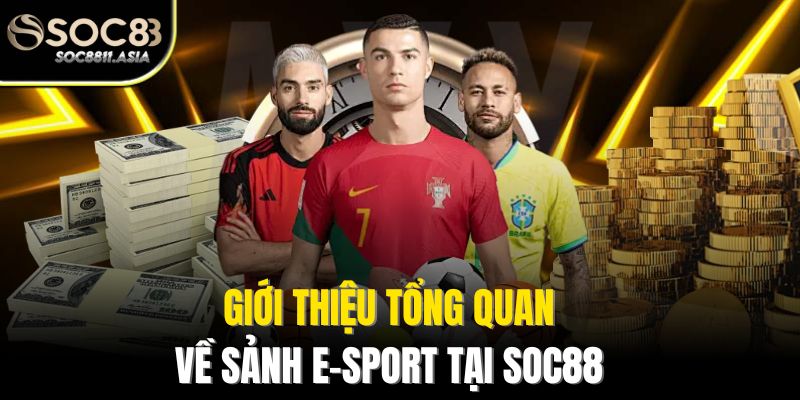 Giới thiệu tổng quan về sảnh E-sport tại Soc88